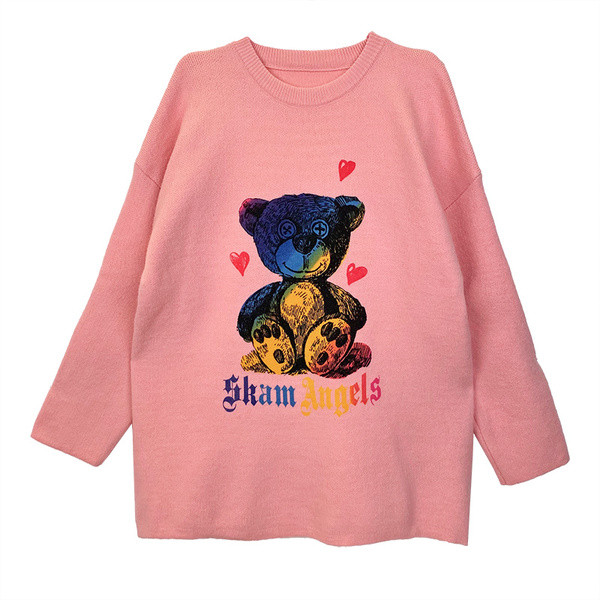 Värvilise aplikatsiooniga kampsun rasedatele