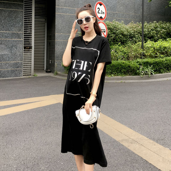 Új modell női hosszú ruha terhes nők számára