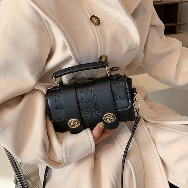 Moderna ženska kožna torba s kratkom i dugom ručkom