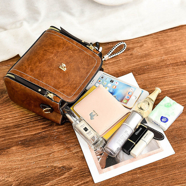 Väike naiste kunstnahast õlakott