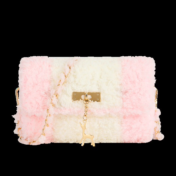 Női pehelytáska medállal