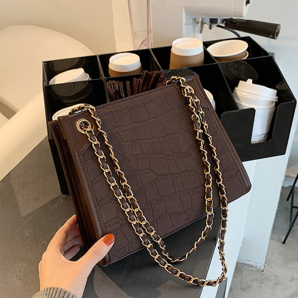 Uue mudeli kunstnahast õlakott naiste õlakott