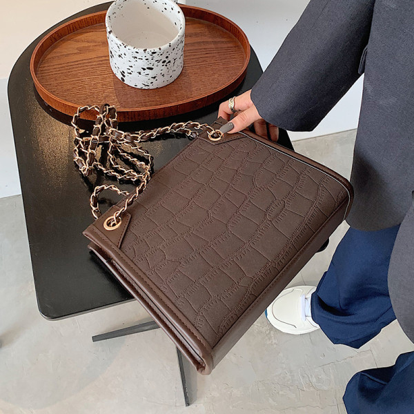 Uue mudeli kunstnahast õlakott naiste õlakott