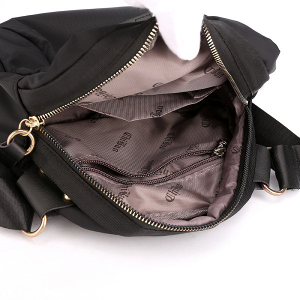 Mitmes värvitoonis vabaaja naiste kott luku ja pika sangaga