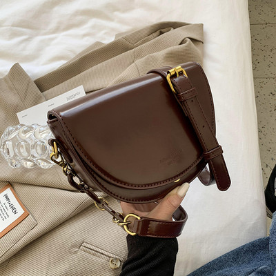 Bőr kézitáska-retro stílusú