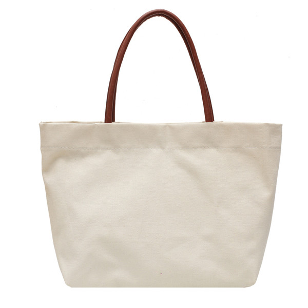 Svakodnevna ženska tekstilna torba s kratkom ručkom