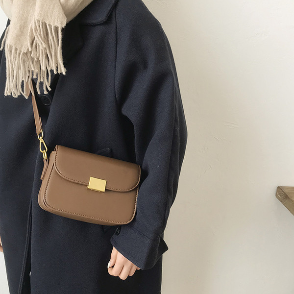 Naiste metallist lukuga nahast kott