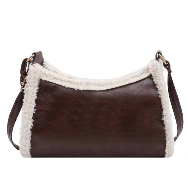 Moodne nahast kott udusulgedega