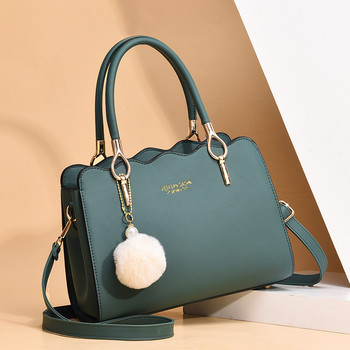 Нов модел елегантна дамска чанта от еко кожа в няколко цвята 