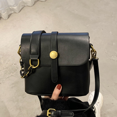 Γυναικεία καθημερινή έκο δερμάτινη τσάντα με μακριά λαβή σε διαφορετικά χρώματα