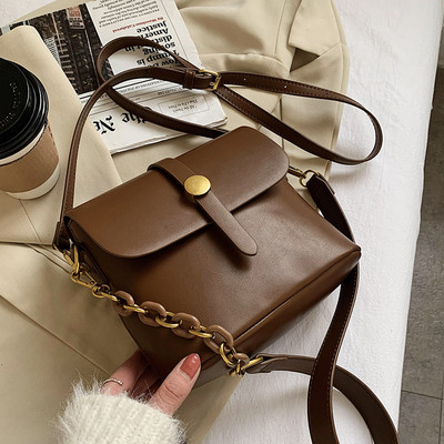 Γυναικεία καθημερινή έκο δερμάτινη τσάντα με μακριά λαβή σε διαφορετικά χρώματα