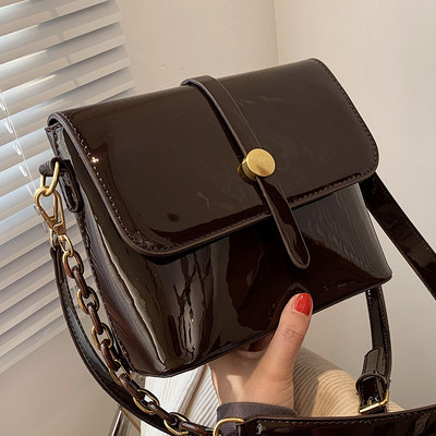 Γυναικεία καθημερινή έκο δερμάτινη τσάντα με μακριά λαβή σε διαφορετικά χρώματα