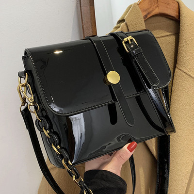 Γυναικεία καθημερινή έκο δερμάτινη τσάντα με μακριά λαβή σε διαφορετικά χρώματα