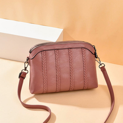 Öko-nahast vabaaja õlakott - mitut värvi