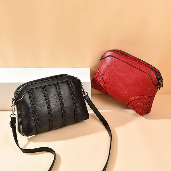 Öko-nahast vabaaja õlakott - mitut värvi