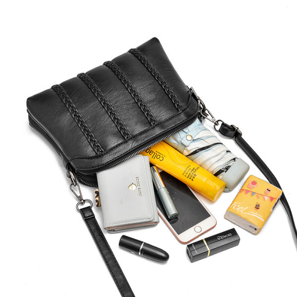 Öko-nahast vabaaja õlakott - mitut värvi