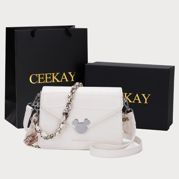 Uue mudeliga naiste nahast kott lukuga