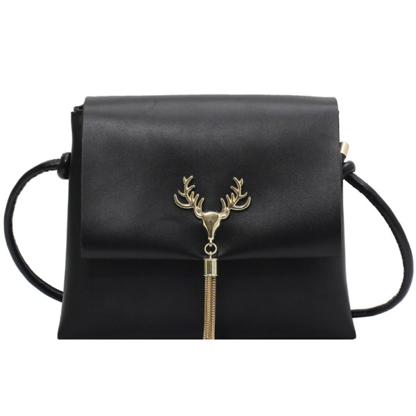 Naiste metallist elemendiga nahast kott