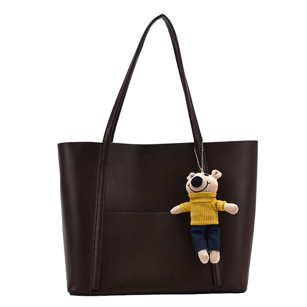 3D elemendi ja nahast käepidemetega nahast käekott