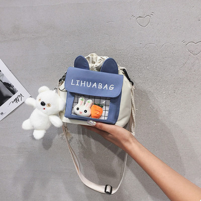 Uus mudel tasku ja 3D elemendiga väike kott