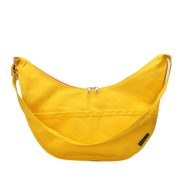 Sport-alkalmi textiltáska vállfogantyúval