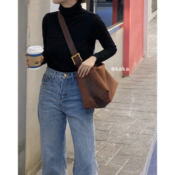 Velika ženska torba od eko kože i eko brušene kože