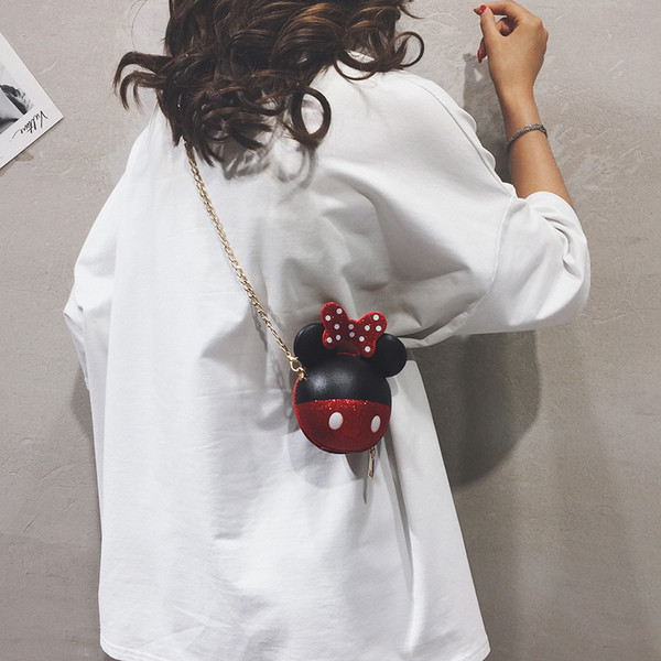 Mala ženska torbica za rame u tri boje