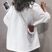 Moodne väike pärlitega naistekott