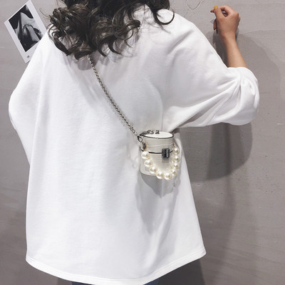 Moodne väike pärlitega naistekott