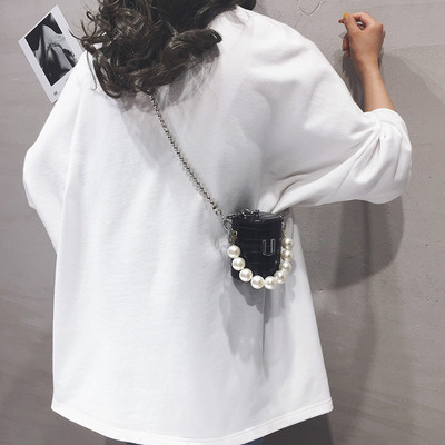 Moodne väike pärlitega naistekott