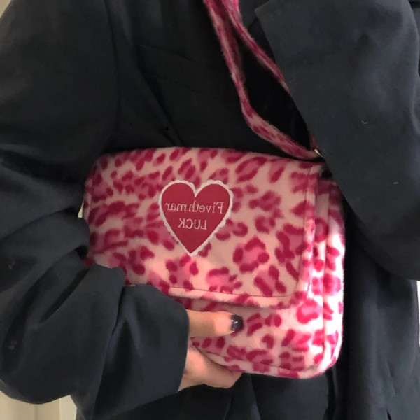 Plišana torba sa životinjskim uzorkom