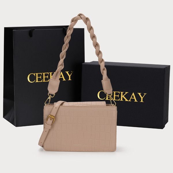 Stílusos női bőr válltáska