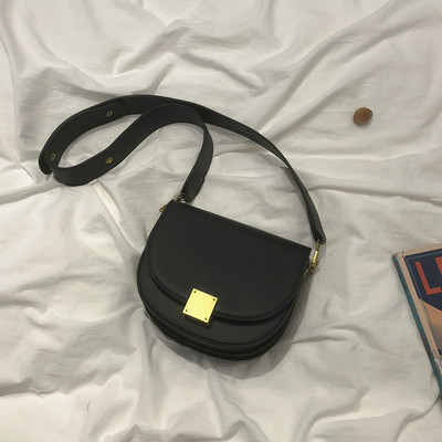 Öko-nahast moodne naiste kott metallist pandlaga