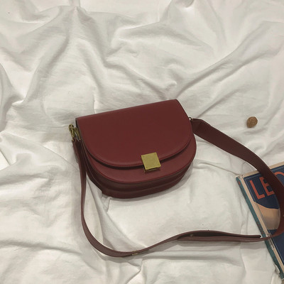 Öko-nahast moodne naiste kott metallist pandlaga