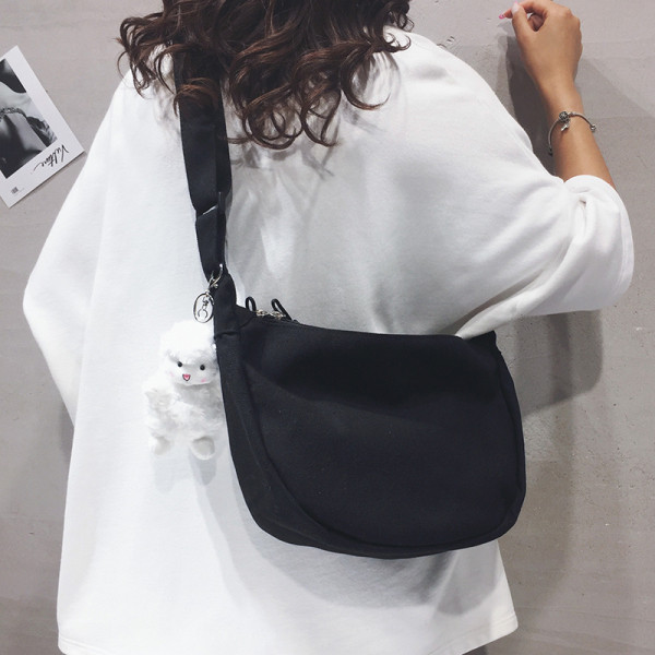 Svakodnevna ženska tekstilna torba preko ramena