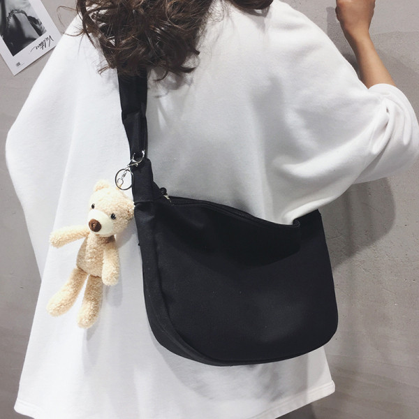 Svakodnevna ženska tekstilna torba preko ramena