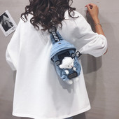 Uue mudeli naiste teksakott 3D elemendiga