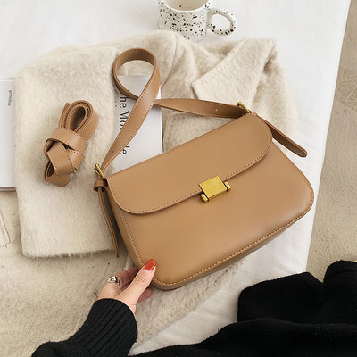 Női bőrtáska - sima modell