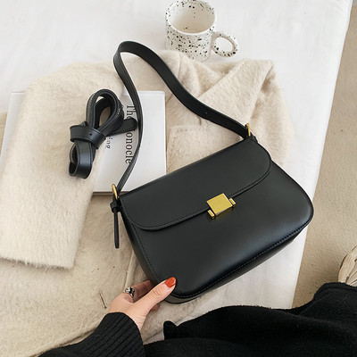 Női bőrtáska - sima modell