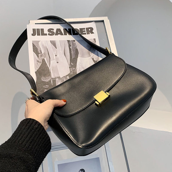 Női bőrtáska - sima modell