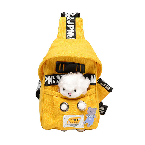 Νέα γυναικεία υφασμάτινη τσάντα με τρισδιάστατο στοιχείο