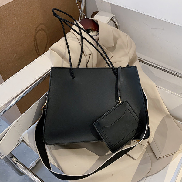 Sima modell női táska dupla füllel és belső pénztárcával