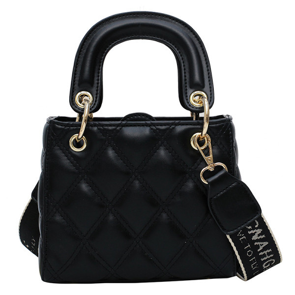 Γυναικεία καθημερινή τσάντα από οικολογικό δέρμα με υφασμάτινη λαβή