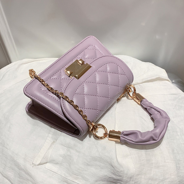 Moodne naiste kott keti ja lühikese sangaga