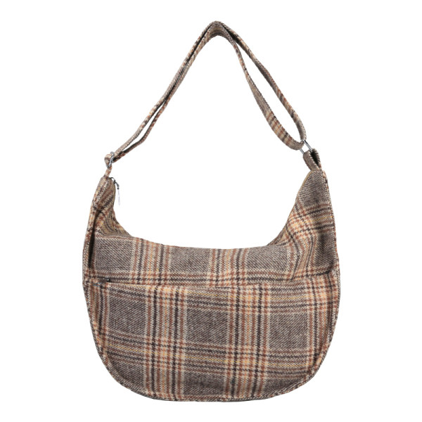 Új modell női kockás válltáska