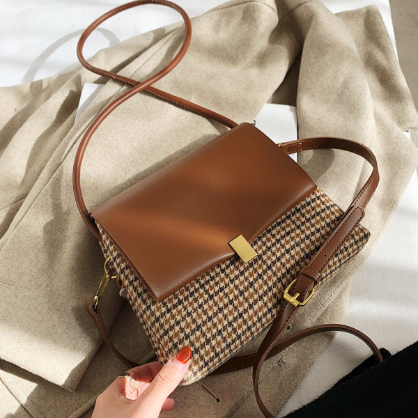 Kaasaegne pika sangaga ökonahast naistekott