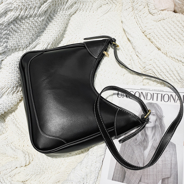 Naiste vabaaja pika sangaga nahast kott