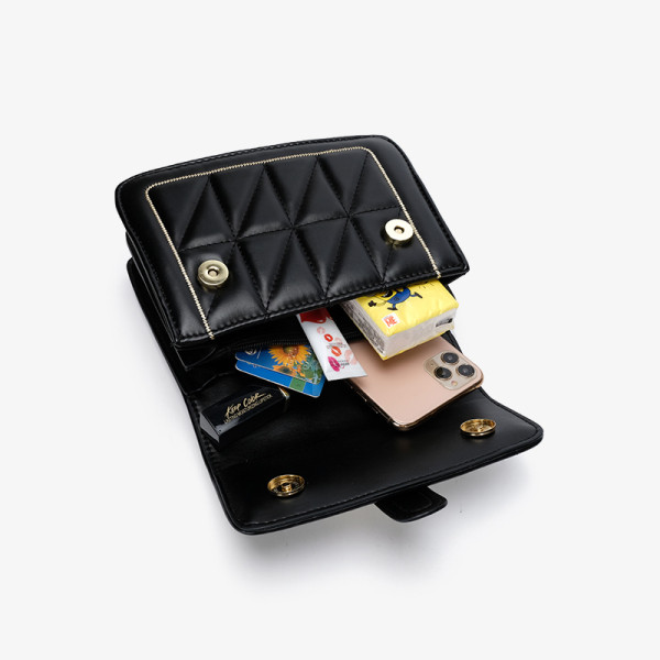 Bőr kézitáska rövid és hosszú fogantyúval