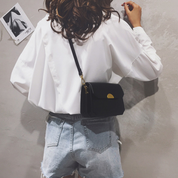 Modern kis eco-bőr válltáska