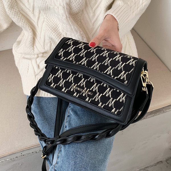 Moodne lühikese ja pika sangaga naistekott